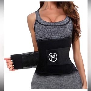 MERMAID'S MYSTERY Waist Trainer for Women, Sweat Workout Body Shaper, size M